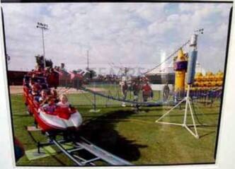 Roller Coaster, Oktoberfest at Tempe Beach Park, October 2000