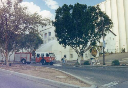 Hayden Flour Mill Fire
