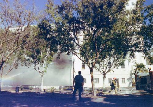 Hayden Flour Mill Fire