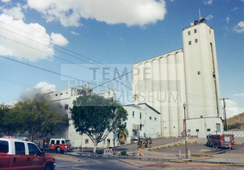 Hayden Flour Mill Fire