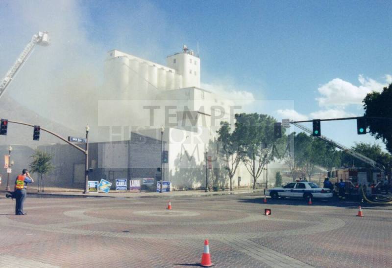 Hayden Flour Mill Fire