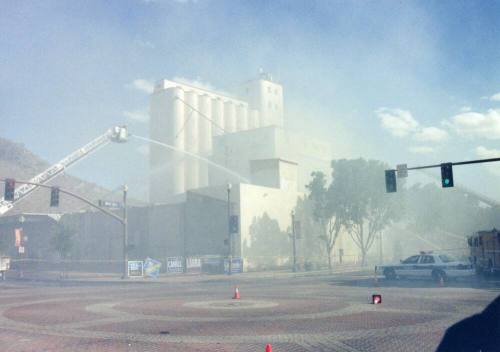 Hayden Flour Mill Fire