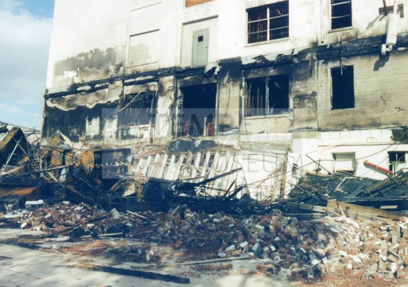 Hayden Flour Mill Fire