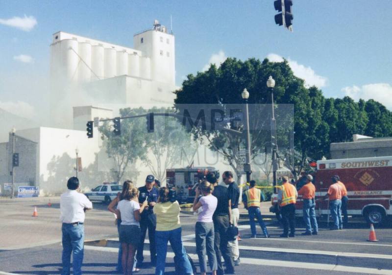 Hayden Flour Mill Fire