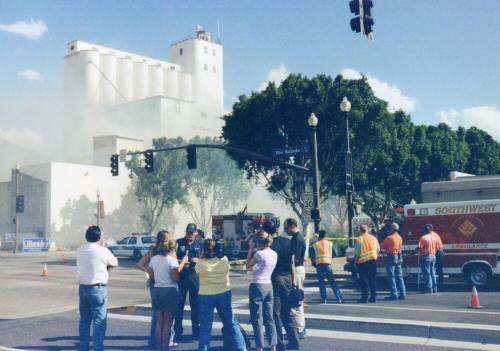 Hayden Flour Mill Fire