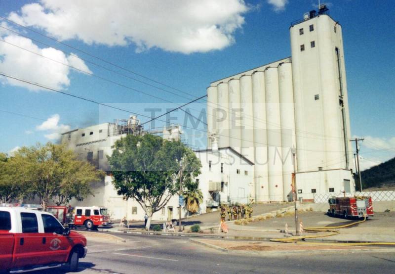 Hayden Flour Mill Fire