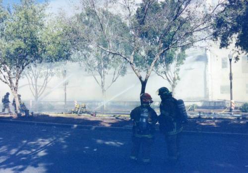 Hayden Flour Mill Fire