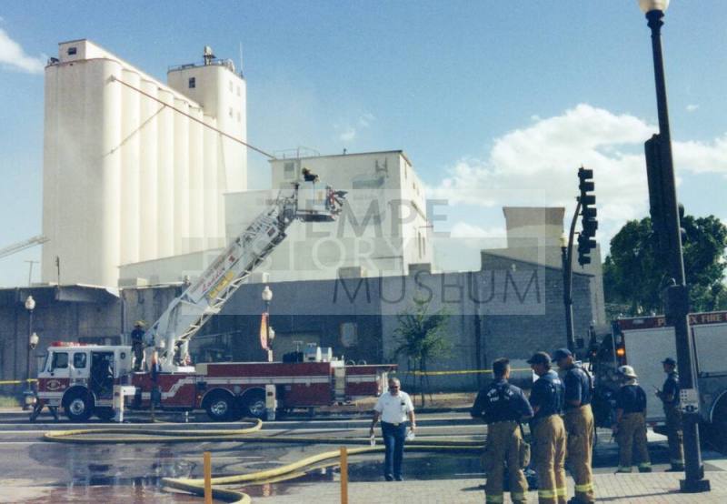 Hayden Flour Mill Fire