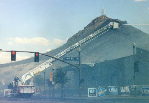 Hayden Flour Mill Fire