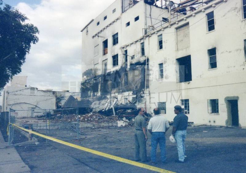 Hayden Flour Mill Fire