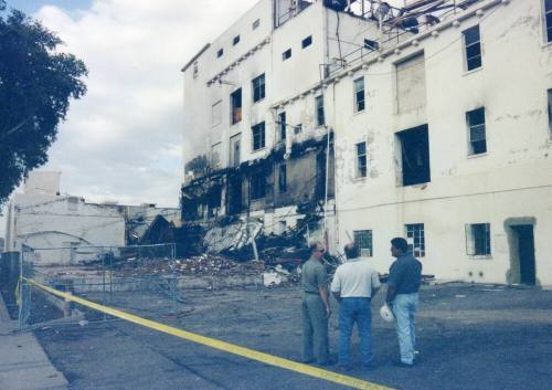 Hayden Flour Mill Fire