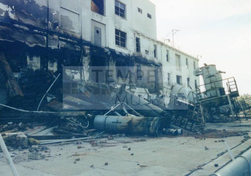 Hayden Flour Mill Fire