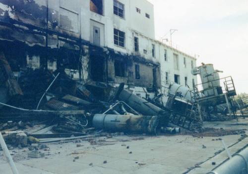 Hayden Flour Mill Fire