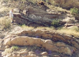 Man's Observation of Hierogylphics, Hayden Butte.