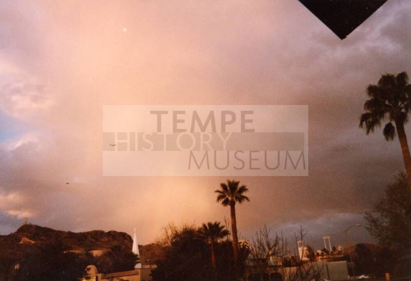 Dust Storm Seen from 15 E. 7th Street, Tempe