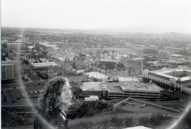 Mojo Farmers  Member, Bruce Sowards, Looks South from A Mountain/Hayden Butte