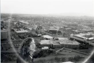 Mojo Farmers  Member, Bruce Sowards, Looks South from A Mountain/Hayden Butte