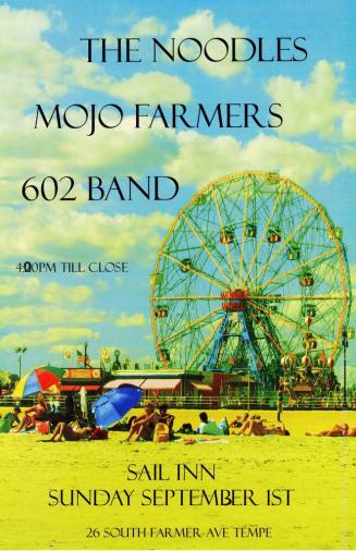 Sail Inn ferris wheel poster