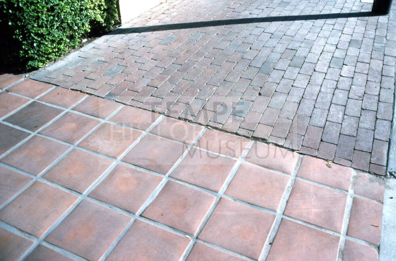 Mill Ave. Streetscape - tile pavements