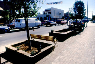 Mill Ave. Streetscape - planter