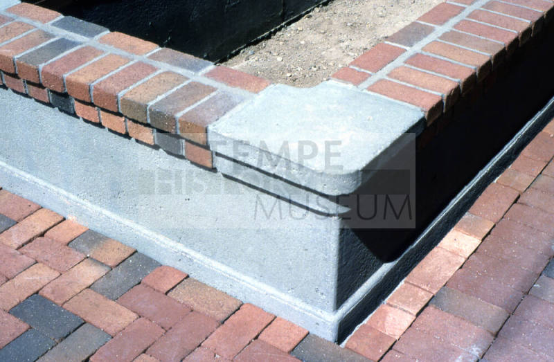 Mill Ave. Streetscape - planter