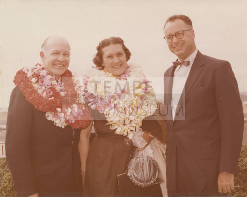 Howard and Lucile Pyle, Unidentified Man