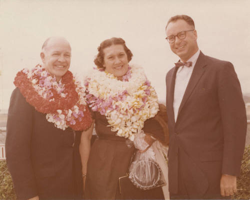 Howard and Lucile Pyle, Unidentified Man