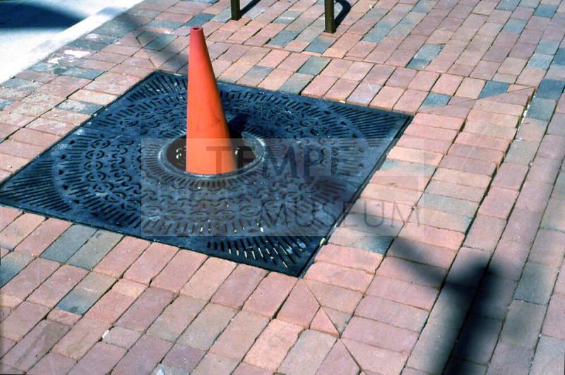 Mill Ave. Streetscape - tree grate
