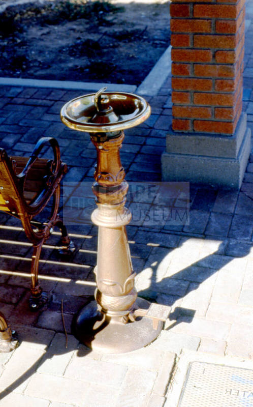 Mill Ave. Streetscape - drinking fountain