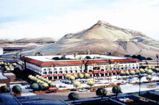 Mission Palms Hotel artist rendering