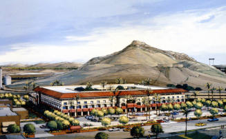 Mission Palms Hotel artist rendering