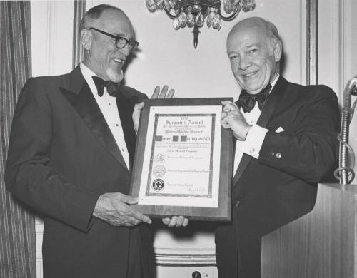 Howard Pyle Awarding Joseph Harrington