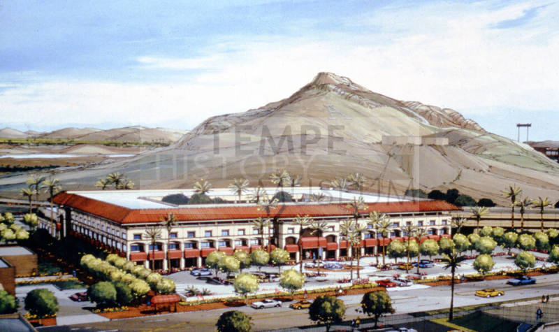 Mission Palms Hotel artist rendering