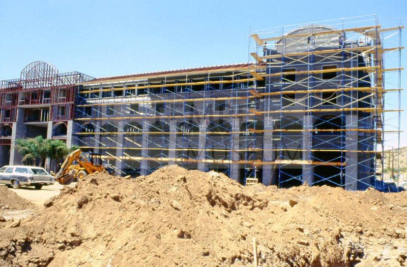 Mission Palms Hotel construction
