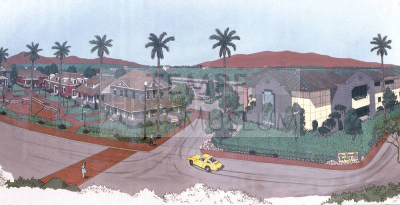 Olde Towne Square, 150 S. Ash Ave. - artist's rendering