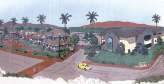 Olde Towne Square, 150 S. Ash Ave. - artist's rendering