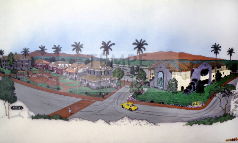 Olde Towne Square, 150 S. Ash Ave. - artist's rendering