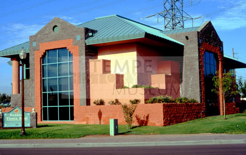 Olde Towne Square, modern building at 120 S. Ash Ave.