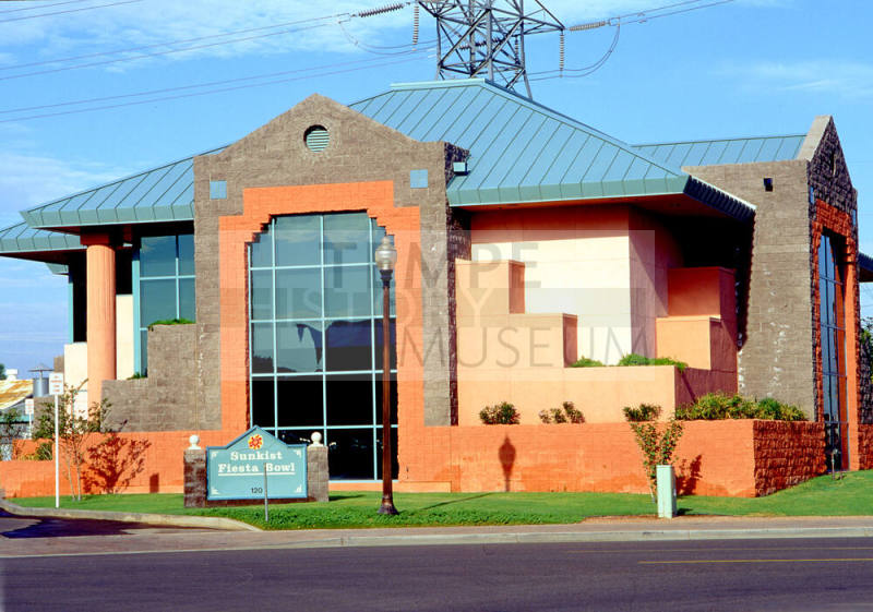 Olde Towne Square, modern building at 120 S. Ash Ave.