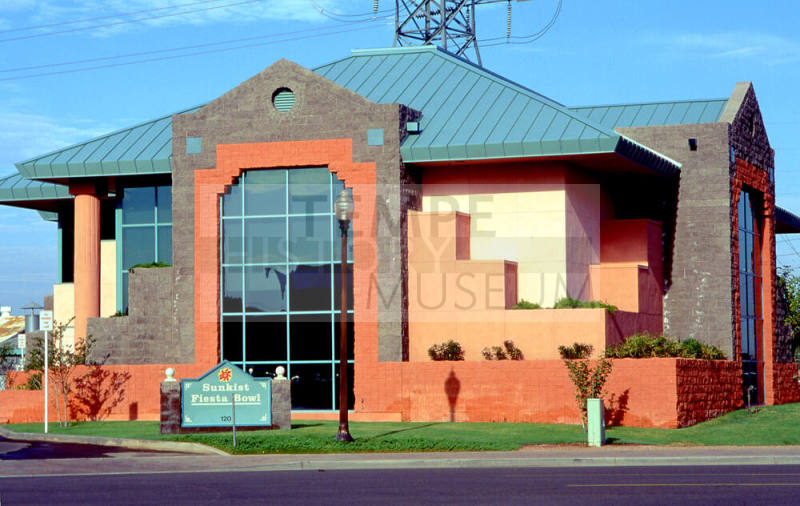Olde Towne Square, modern building at 120 S. Ash Ave.