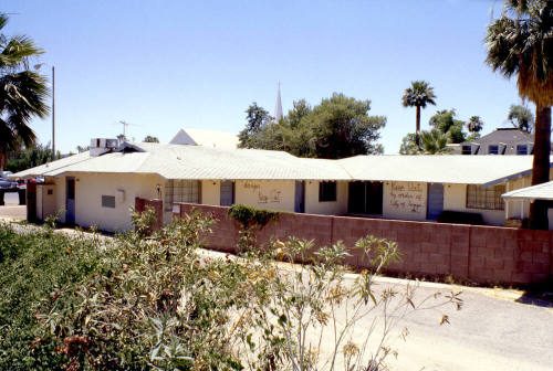 Morgan Apartments, future site of Tempe Performing Arts Center