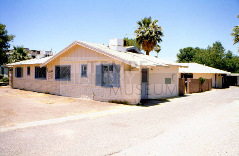 Morgan Apartments, future site of Tempe Performing Arts Center