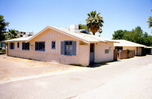 Morgan Apartments, future site of Tempe Performing Arts Center