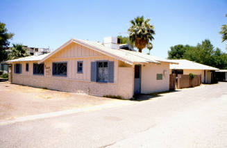 Morgan Apartments, future site of Tempe Performing Arts Center