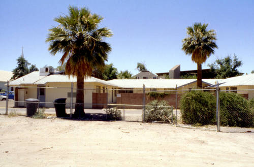 Morgan Apartments, future site of Tempe Performing Arts Center