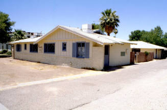 Morgan Apartments, future site of Tempe Performing Arts Center
