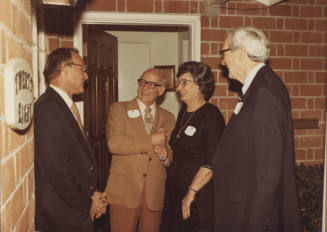 Howard Pyle with 3 Guests at Birthday Party