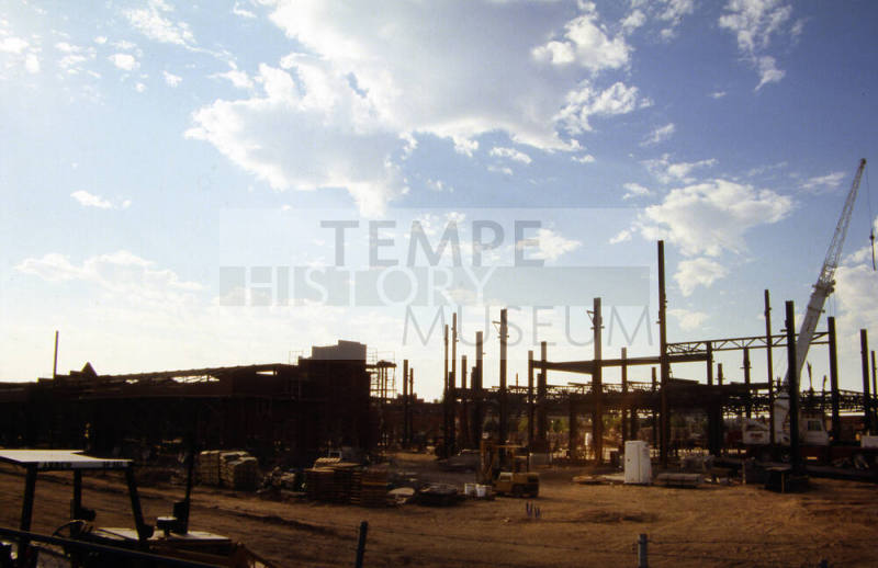 Picture of the site of the future Tempe Police Courts complex