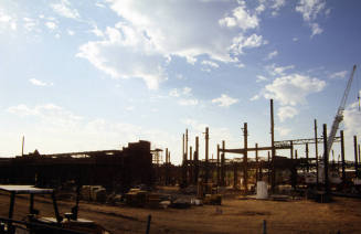 Picture of the site of the future Tempe Police Courts complex