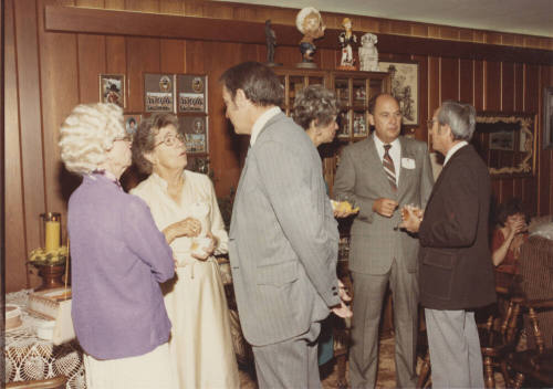 Guests at Howard Pyle's Birthday Party